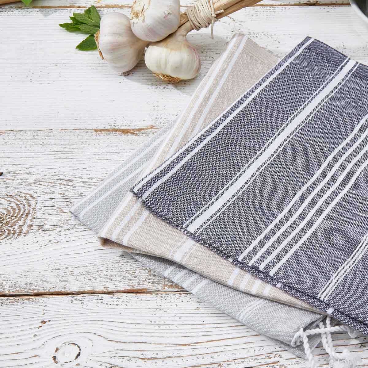 Parma Kitchen Towel, Luxury Linen Kitchen Towels