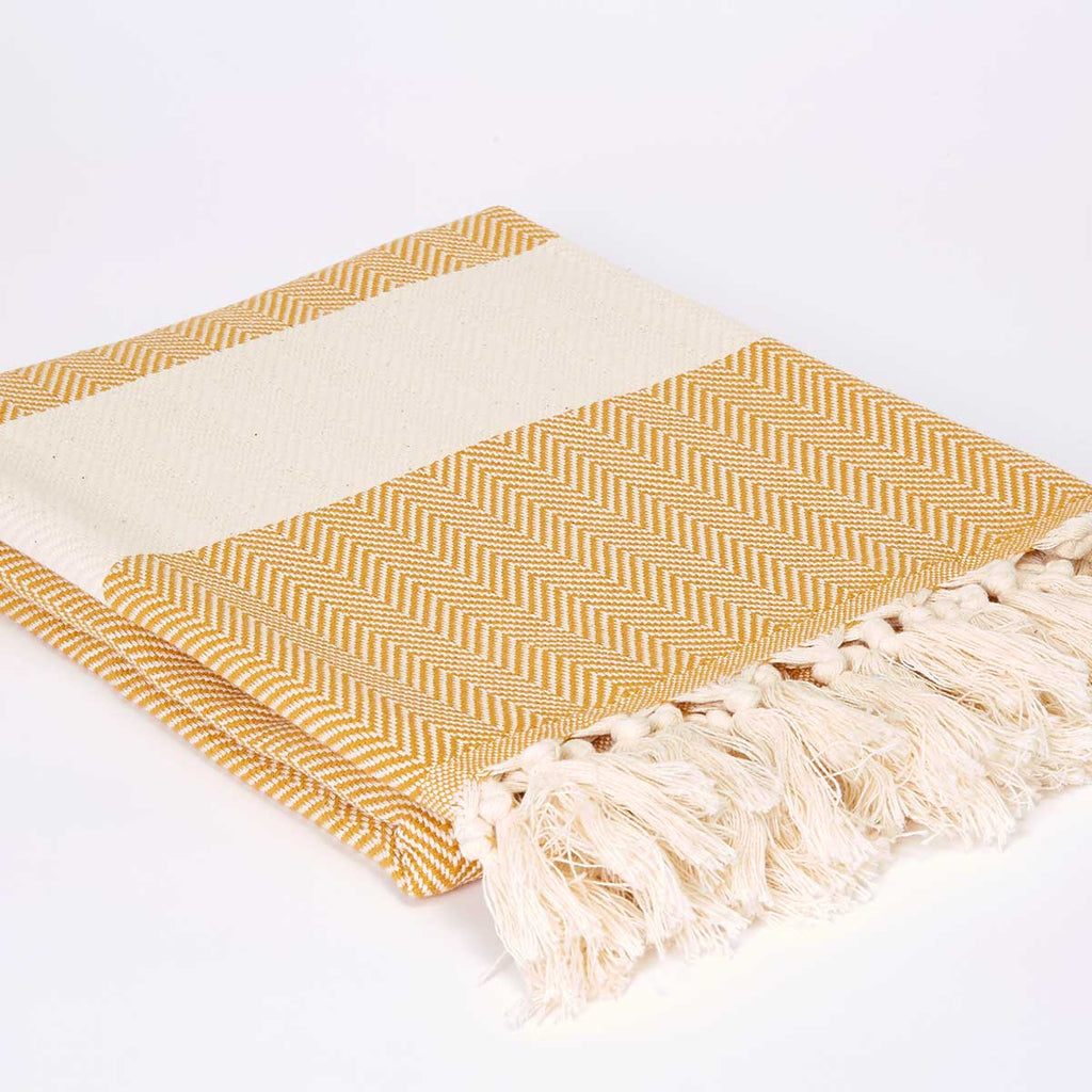 Hammam Towel - Ochre Yellow - Tolly McRae
