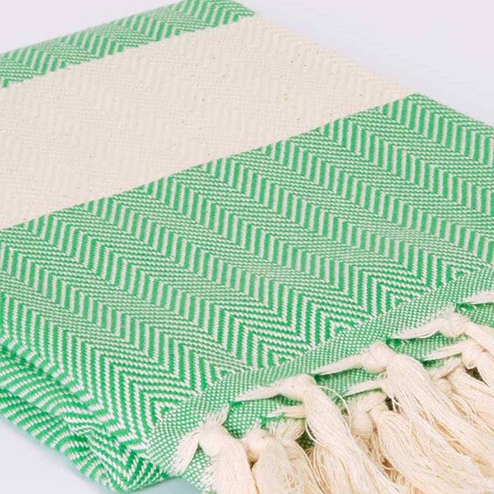 Hammam Towel - Bright Green - Tolly McRae