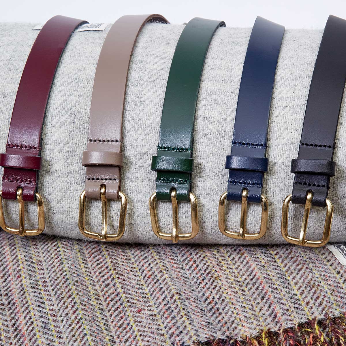 Natural Leather Picnic Strap