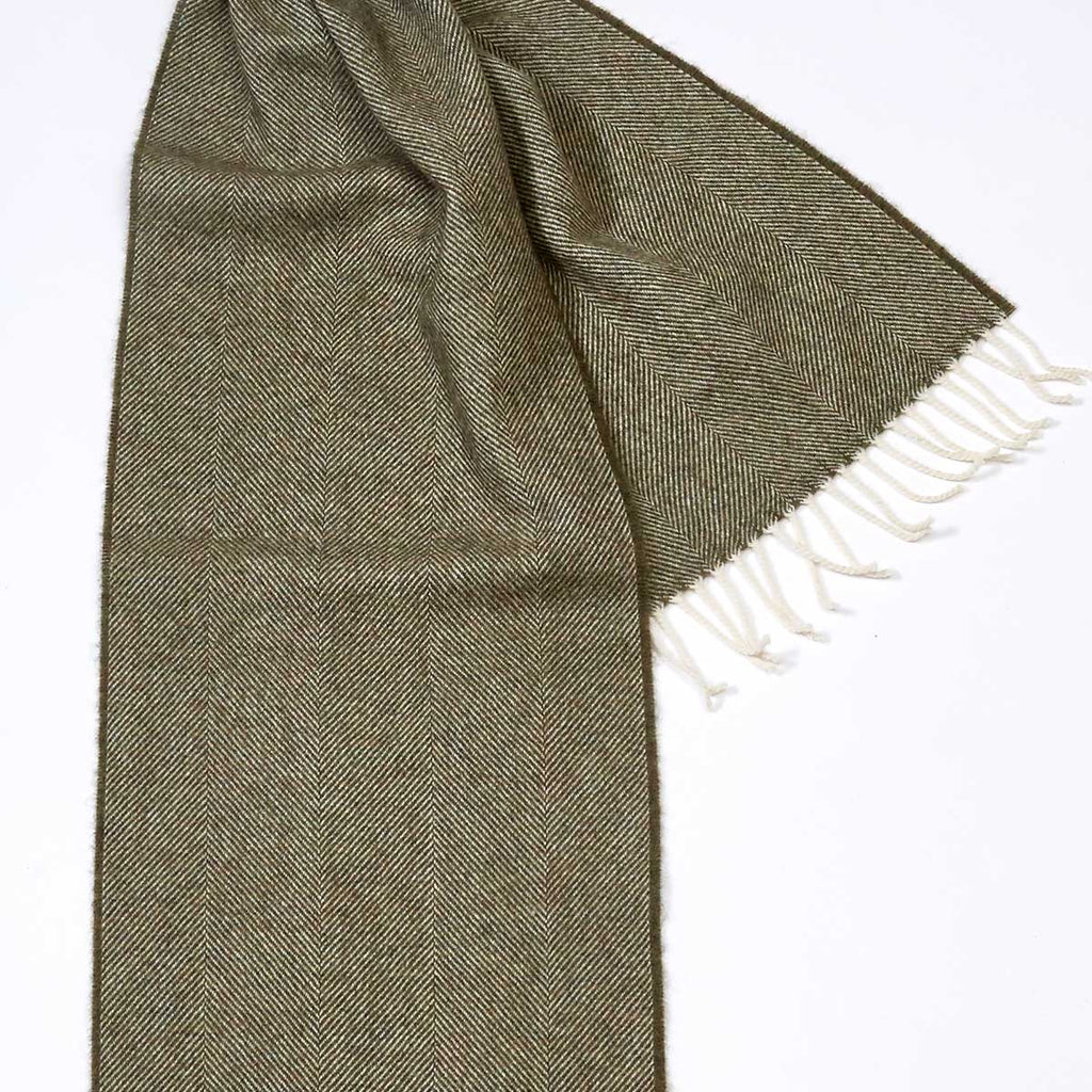 Extra Long Scarf Olive - Tolly McRae