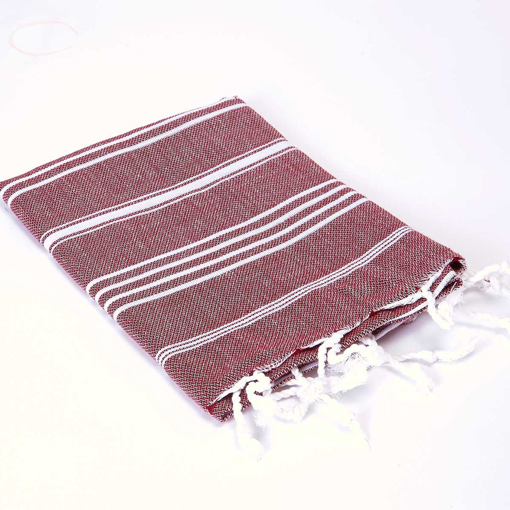 Mixed Bundle of Striped Hand Towels / Kitchen Towels - Pick & Mix Colours - Tolly McRae